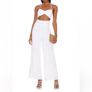 SNDYS x REVOLVE boat linen jumpsuit